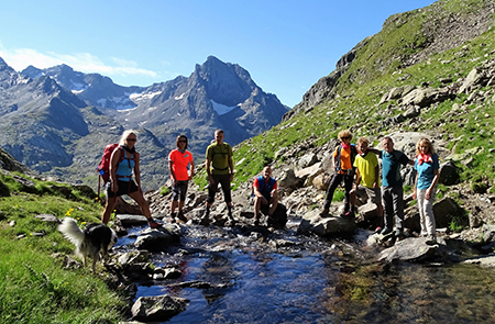 PIZZO DEL DIAVOLO DI MALGINA (2926 m), salito dalla VAL MALGINA, disceso dalla VALMORTA il 7 agosto 2016 - FOTOGALLERY